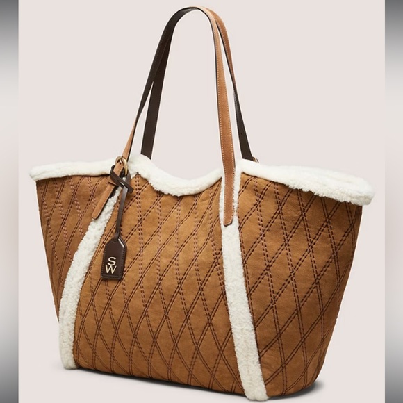 Stuart Weitzman Shearling bag - Picture 3 of 4